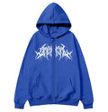 Thorn Emblem Zip Hoodie – Blue