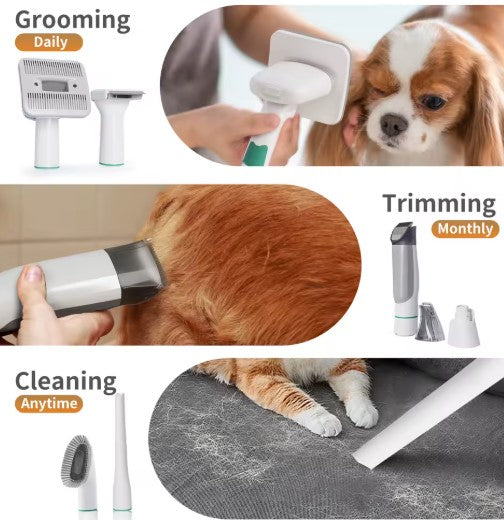 D - V14 | Pet 7-in-1 Hair Suction Device Vacuum